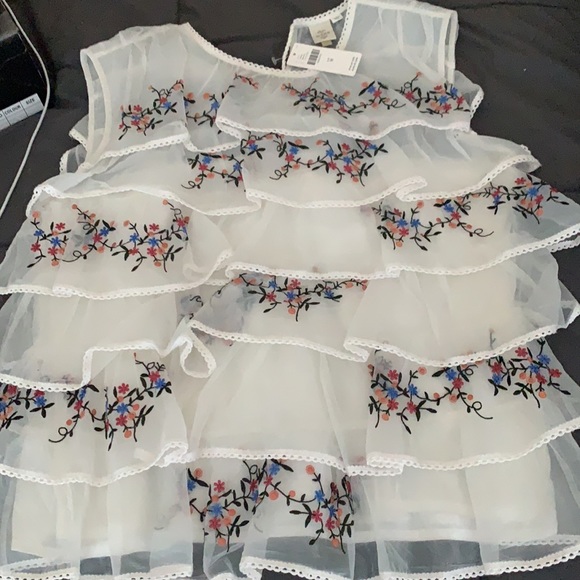 Anthropologie Tiered Blouse with Ruffles! - Picture 5 of 7